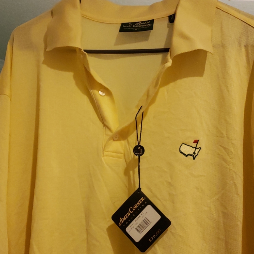 Masters Yellow Men's Polo Shirt